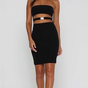 Edna meshki cut out dress
